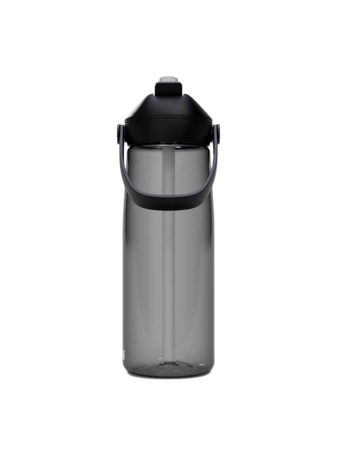 CAMELBAK CamelBak Thrive Flip Straw Water Bottle Charcoal Spill-Proof, Durable Hydration Bottle for School, Work & Outdoors-25oz  - Image 2