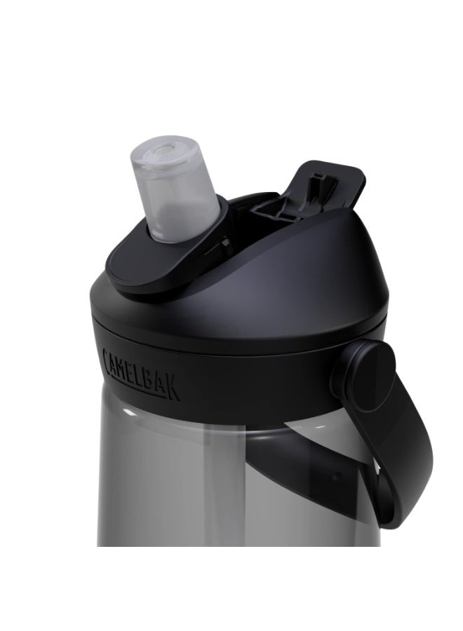 CAMELBAK CamelBak Thrive Flip Straw Water Bottle Charcoal Spill-Proof, Durable Hydration Bottle for School, Work & Outdoors-25oz  - Image 3
