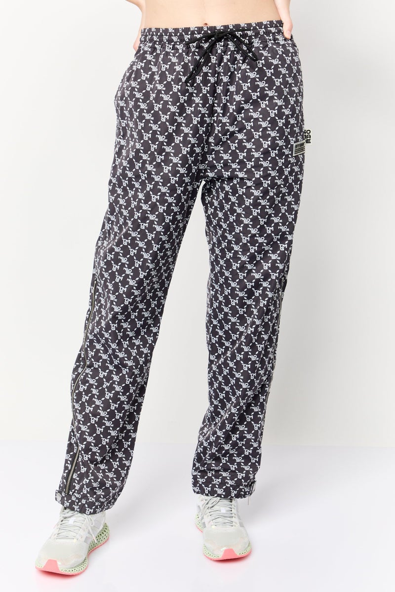 The Giving Movement The Giving Movement X Fifty Made Women Regular Fit Brand Logo Track Pants, Multicolor  - Image 1