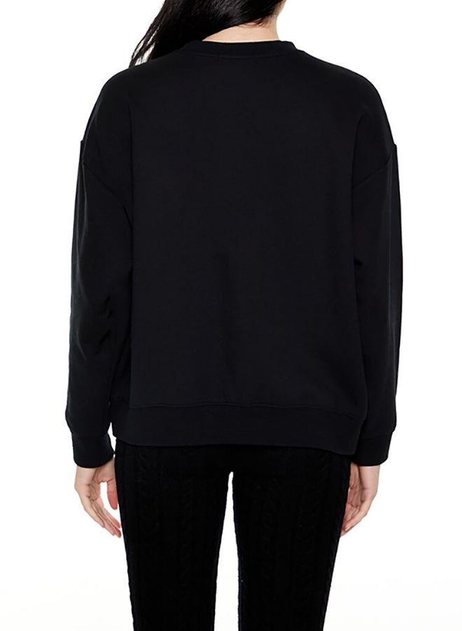 FOREVER 21 Chainstitched Ciao Pullover  - Image 3