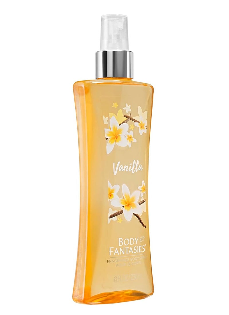 BODY FANTASIES - Signature Fragrance Body Spray, Vanilla, 8 fl oz (Pack of 2) - Image 1