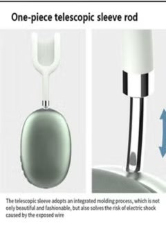 P9 Wireless Headset - High Performance & Trendy Mint Green Look  - Image 5