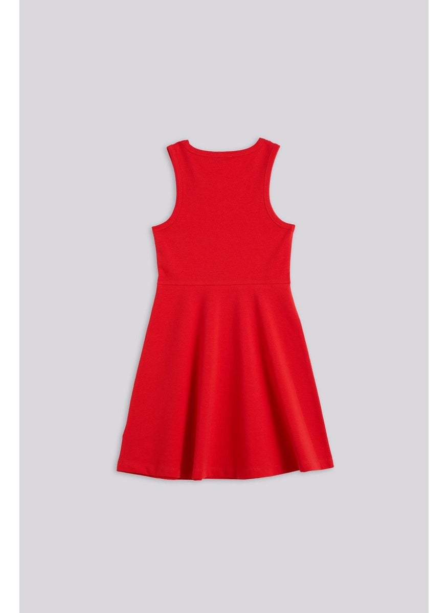 Tyess Basic - Bg Store Girl Red Dress - Image 1