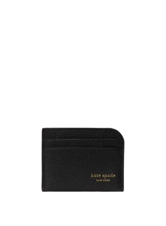 كيت سبيد Devin Pebbled Leather Card Holder