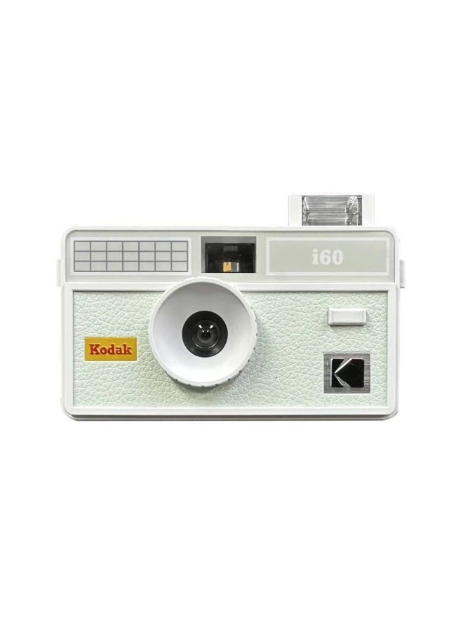 Generic Kodak Kodak Camera I60 Retro Camera Film 135mm Film With Flash Manual Non-disposable Camera-Color:mint Green  - Image 1