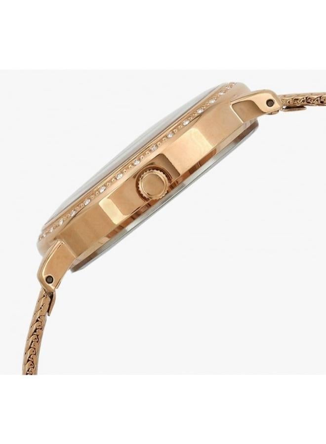 GUESS Girls' Water Resistant Stainless Steel Analog Watch W0836L1 - Image 3