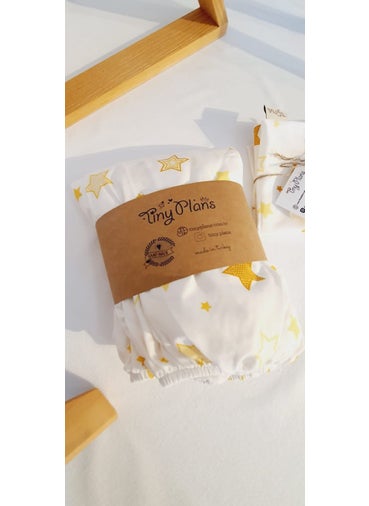 Tiny Plans Elastic Baby & Kids Bedsheet  - Image 3