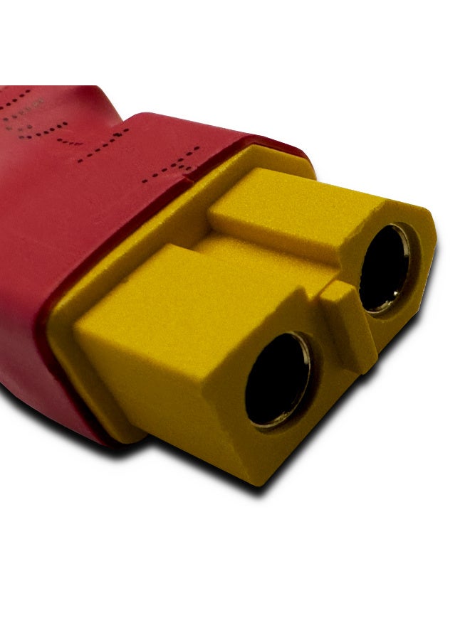 2 أزواج محول موصل XT60 الذكور إلى T الإناث - محول ABS الذكور إلى الإناث الثقيل ، متوافق مع XT60 / XT60i / XT60ii / XT60mm / XT60mmi / XT60m / XT60m / i ، استبدال 4-6 سنوات لسيارات RC ، الروبوتات ، مركبات RC ، ترقية اتصال المركبة ، موصلات قوية - Image 4