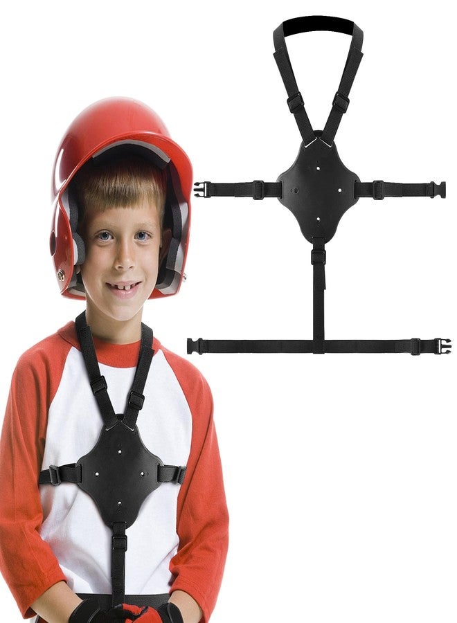 Shupakul 1 Set of Baseball Chest Protector Youth-Heart Sternum Guard with with Elastic Strap Buckle-Portable Softball Chest Protector for Football Heart Protection - Image 1
