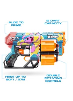 Zuru X-Shot X-Shot - Skins Dread Poppy Playtime S1 w/ 12 Darts - Kissy - No:XS-36650-A  - Image 2