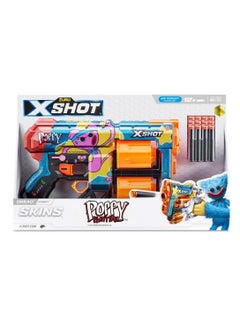 Zuru X-Shot X-Shot - Skins Dread Poppy Playtime S1 w/ 12 Darts - Kissy - No:XS-36650-A  - Image 5