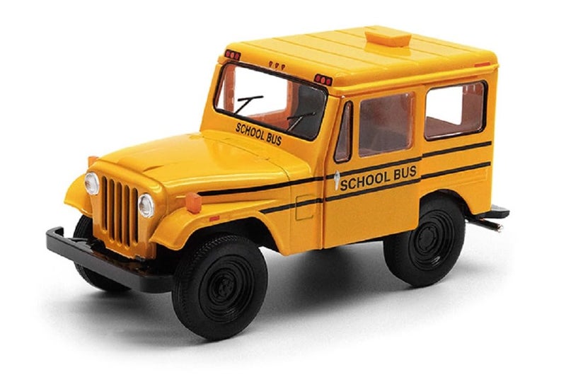 KiNSMART 1971 Jeep DJ5B 126 Scale 5 Die Cast Metal Model Toy Truck School Bus - Image 3