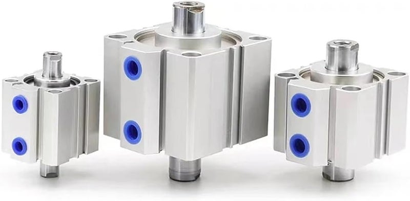 SDAD16 Compact Double Rod Pneumatic Air Cylinder 5mm Stroke - Image 4