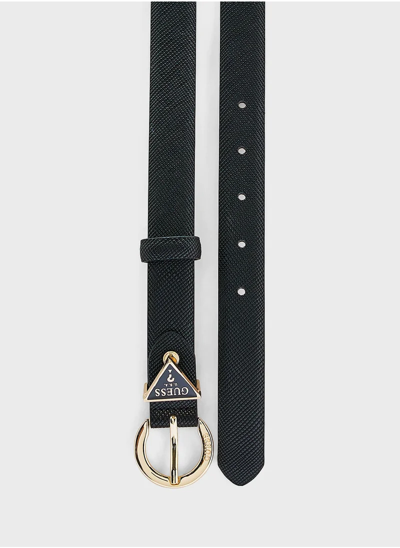جس Noelle Allocated Hole Buckle Belt