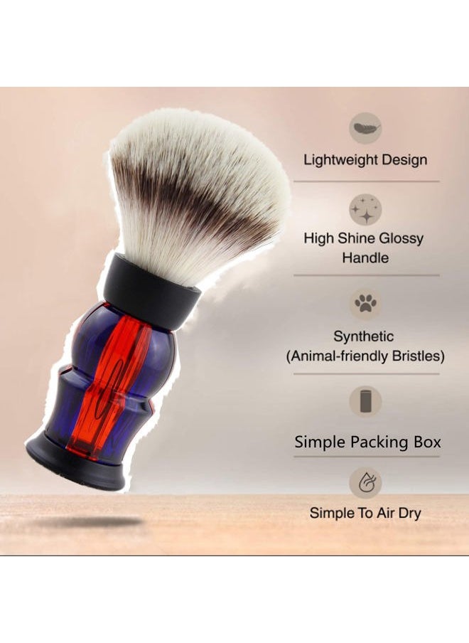 Frank FS shaving - Mens Synthetic Hair Shaving Brush for Men's Personal and Professional Shaving Gift to Father Husband - Image 1