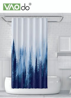 Fog Forest Printing Shower Curtain Thickened Polyester Shower Curtain 180 * 200CM - pzsku/Z418F07252F1C28D7E991Z/45/_/1669886917/bd01994b-f531-4b2c-b535-464165e02787