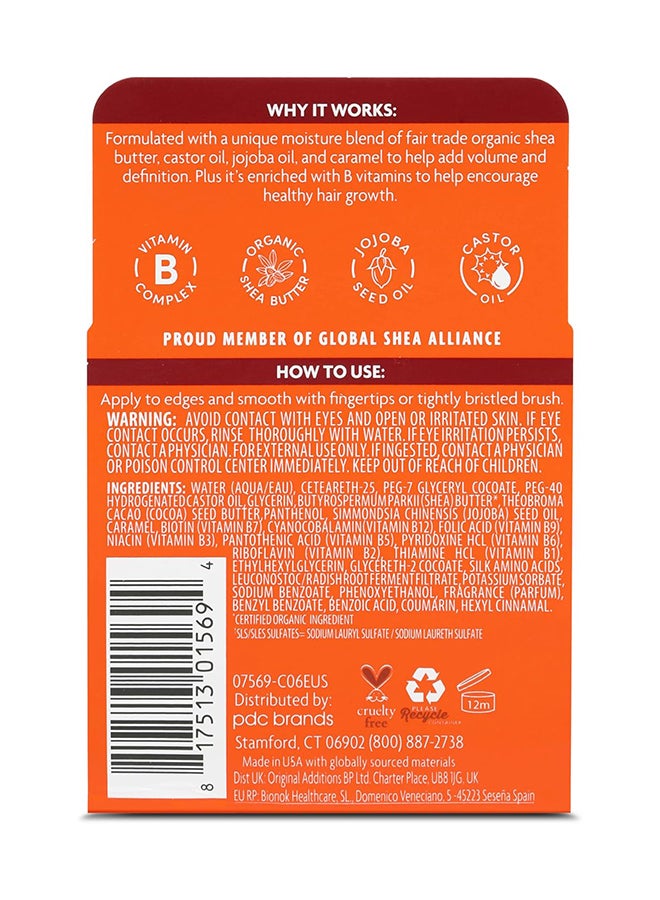 Cantu Shea Butter Firm Hold Edge Stay Gel 64g - Image 2