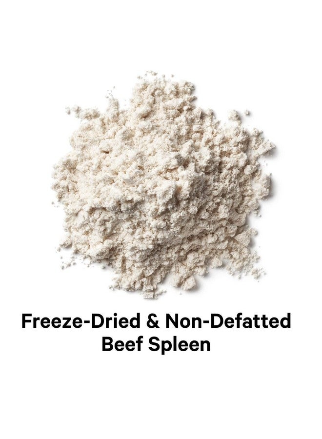 Codeage Grass Fed Beef Spleen Supplement Freeze Dried Nondefatted Desiccated Beef Spleen Bovine Pills Glandulars Meat Pasture Raised Argentina Beef Vitamins For Spleen Nongmo 180 Capsules - Image 4