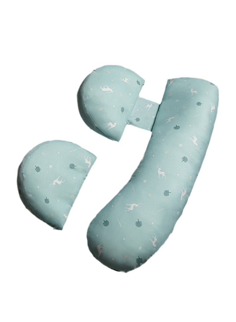 Pregnancy pillow waist support side sleeping pillow multi-functional pregnancy belly support pillow cushion - Image 1