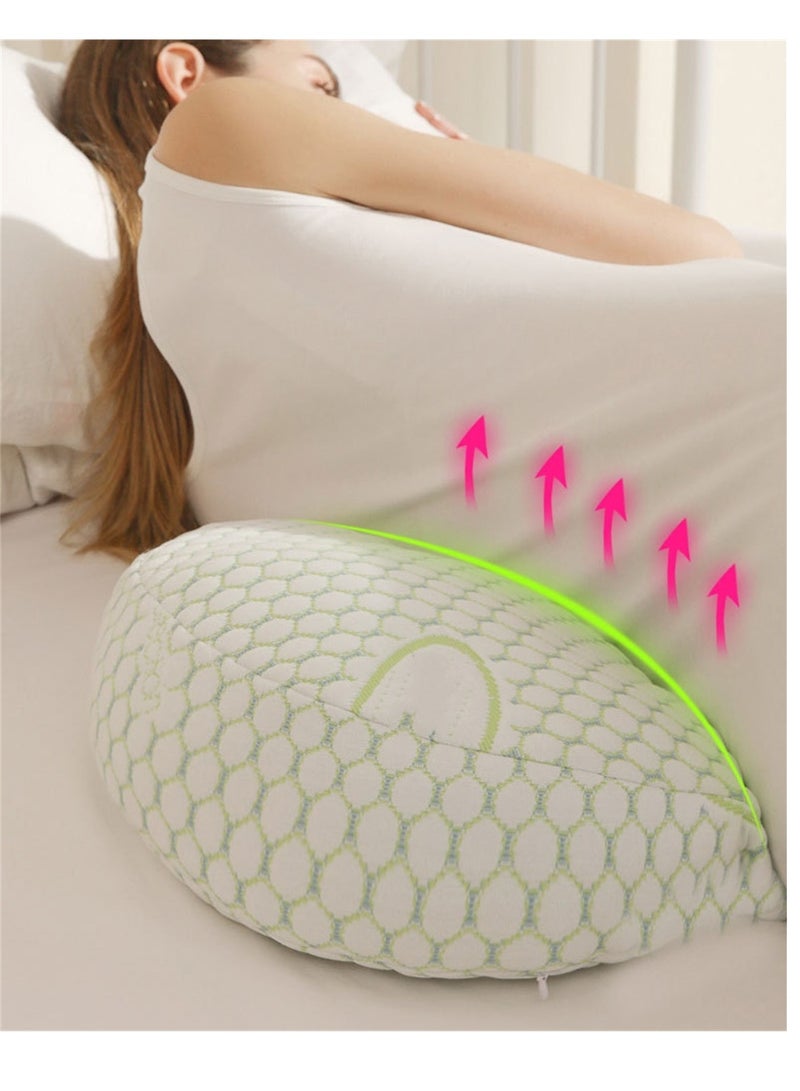 Pregnancy pillow waist support side sleeping pillow multi-functional pregnancy belly support pillow cushion - Image 3