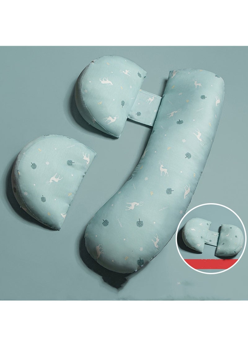 Pregnancy pillow waist support side sleeping pillow multi-functional pregnancy belly support pillow cushion - Image 2