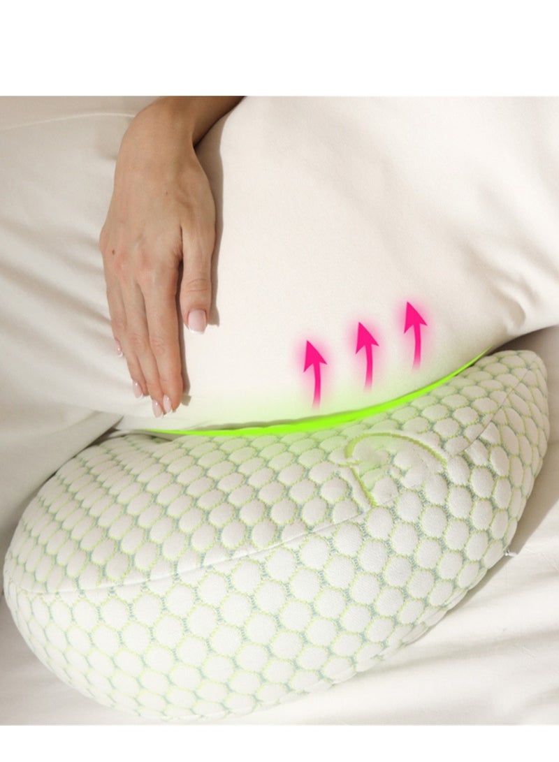 Pregnancy pillow waist support side sleeping pillow multi-functional pregnancy belly support pillow cushion - Image 4