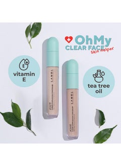 LAMEL Oh My Clear Complexion Concealer 403 Medium Beige Creamy Formula Instantly Conceals Imperfections Sweat And Water Resistant Smooth Natural Finish 7Ml  - Image 2