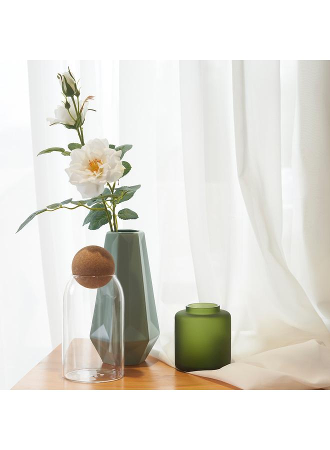 Zaboon Artificial Flower, In/Outdoor/Rose White, 65 Cm - Image 2