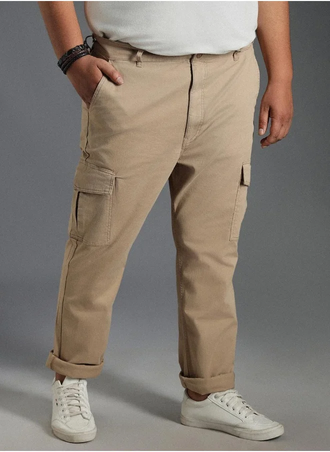 هاي ستار Men Taupe Trousers