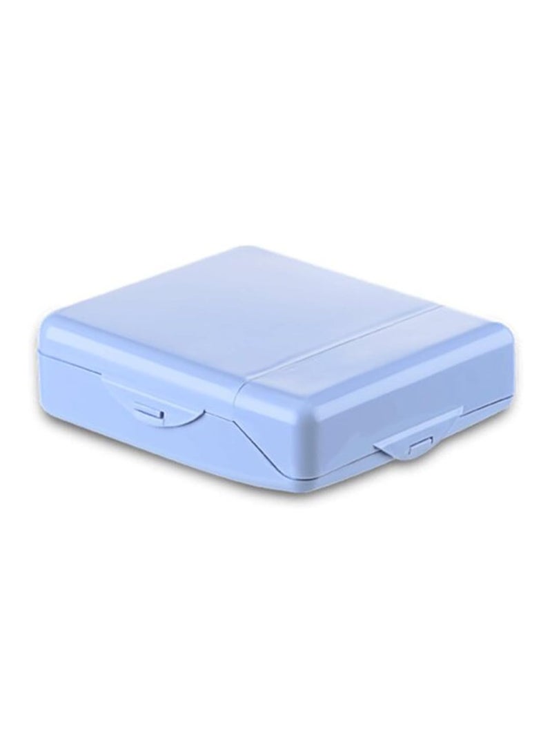 Women Sanitary Pads Storage Box 2-Way Plastic Female Sanitary Pads Case  Lightweight Storage Box for Girls and Women Random Colors - Image 3