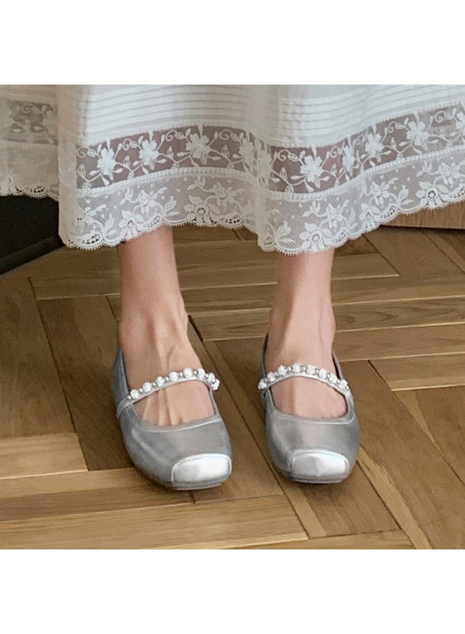 YEARCON Genuine Leather】2025 Spring/autumn New Versatile Business Commute Women's Flats, Casual Lightweight Mary Jane Shoes - Image 5