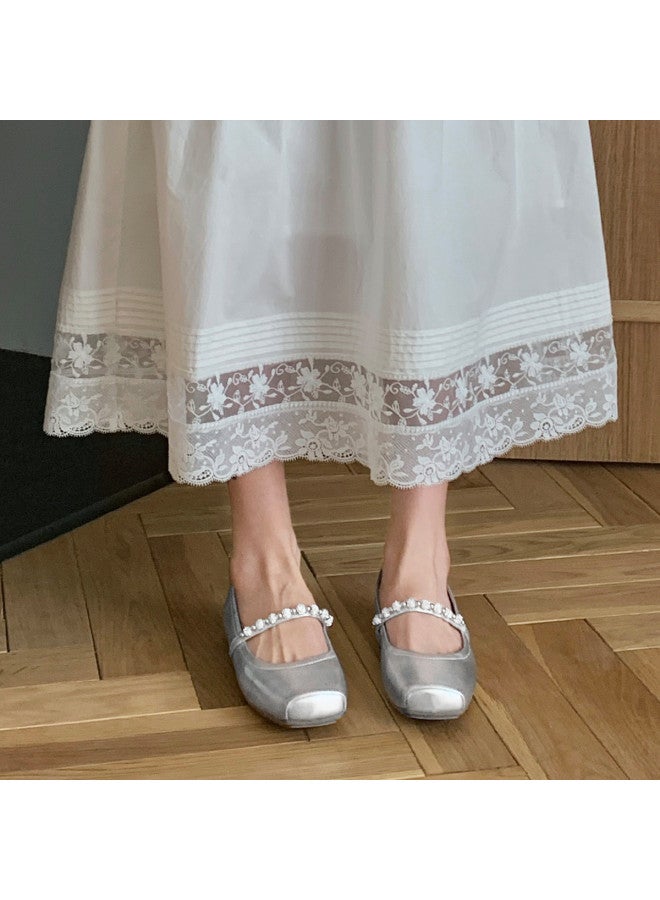 YEARCON Genuine Leather】2025 Spring/autumn New Versatile Business Commute Women's Flats, Casual Lightweight Mary Jane Shoes - Image 2