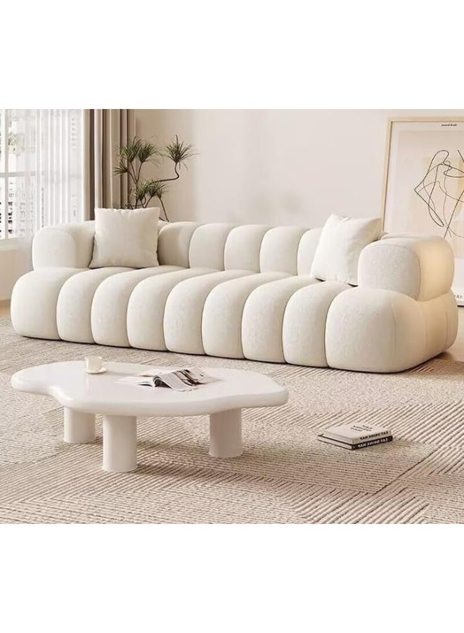 Poppins HOME Modern Z Corner L-Shape Luxury Sofa Set â€“ Modular Sectional with Plush Upholstery and Contemporary Design (BROWN, 3 SEATER) - Image 4