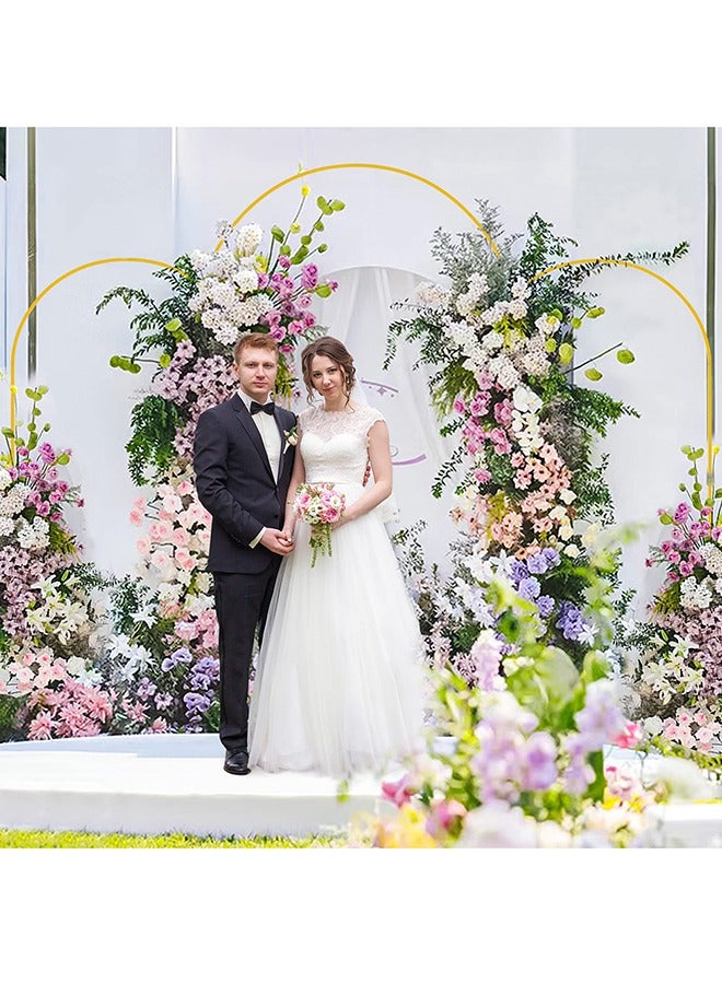 1x2m Arch Backdrop Stand Metal Gold Wedding Arch Frame Backdrops Stand Frame for Birthday Party Baby Shower Graduation Decoration  - Image 5