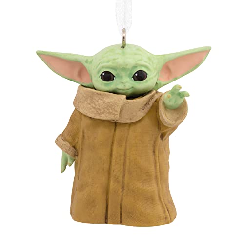 Hallmark Star Wars: The Mandalorian Grogu Christmas Ornament - Image 1