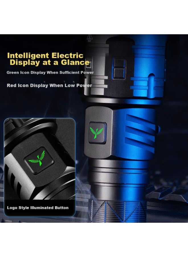 SkyFire Tianhuo Flashlight, Canglong High-intensity Ultra-bright Zoomable Laser, Outdoor And Home Use, Long-range, Military-grade, Long Battery Life, Specialized For Wilderness Survival - Image 3