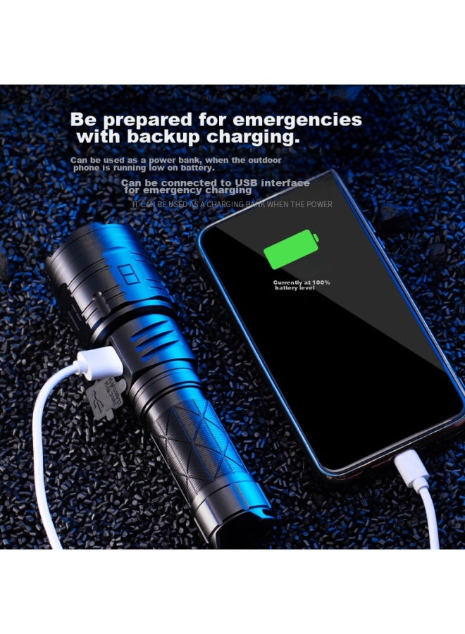 SkyFire Tianhuo Flashlight, Canglong High-intensity Ultra-bright Zoomable Laser, Outdoor And Home Use, Long-range, Military-grade, Long Battery Life, Specialized For Wilderness Survival - Image 5