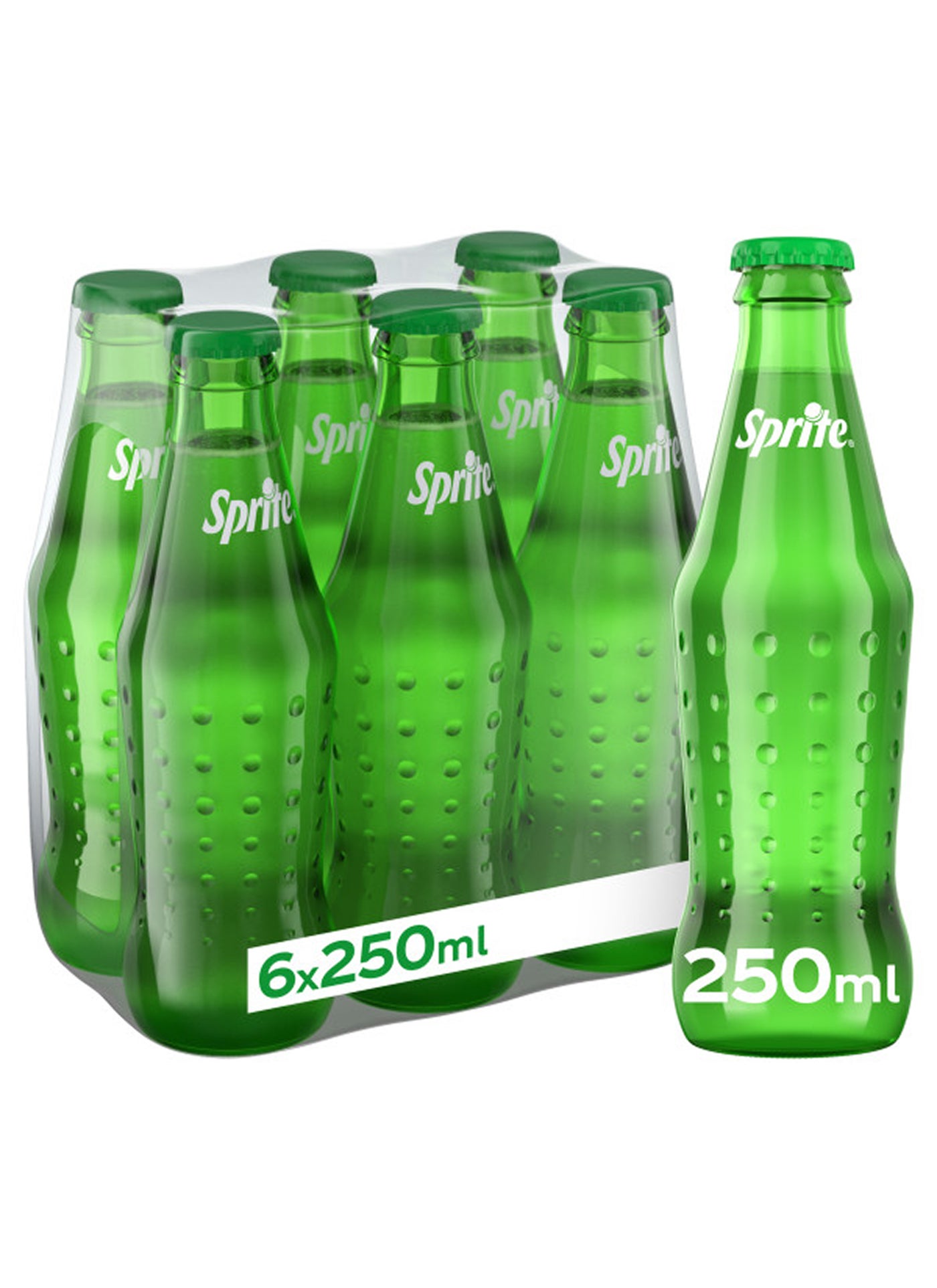 Sprite Carbonated Glass Bottle Soft Drink