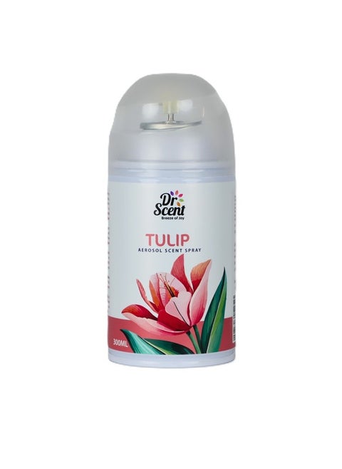 Dr Scent Breeze of Joy Air Freshener Tulip Aerosol Spray (300ml)