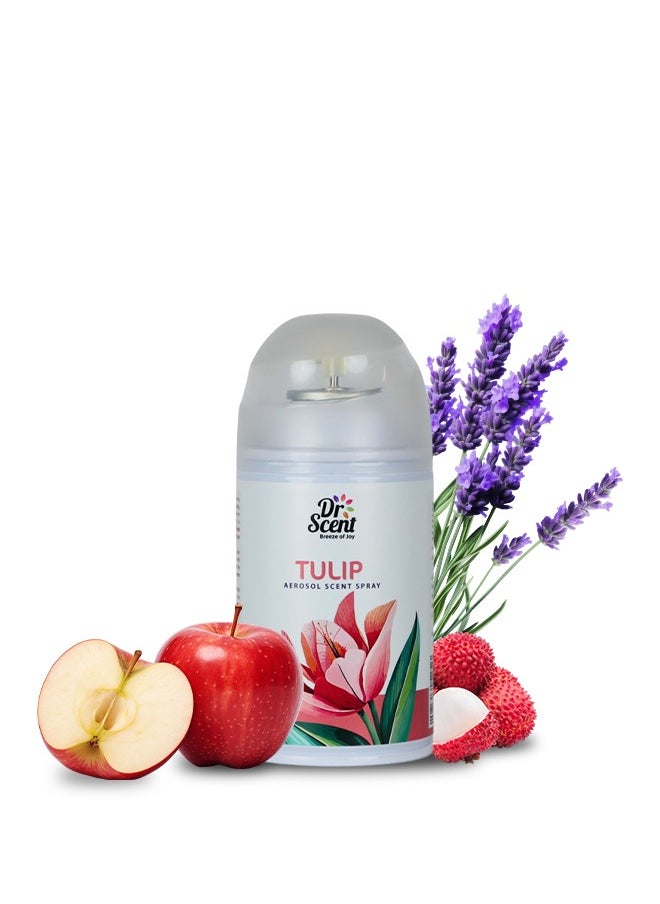 Dr Scent Breeze of Joy Air Freshener Tulip Aerosol Spray (300ml)