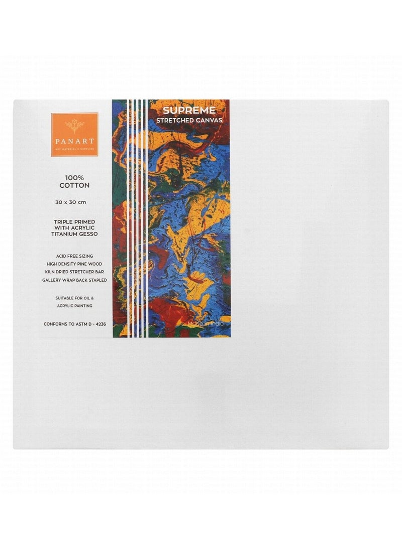 Panart قماش قطن مشدود بحجم 30x30 سم - Image 1