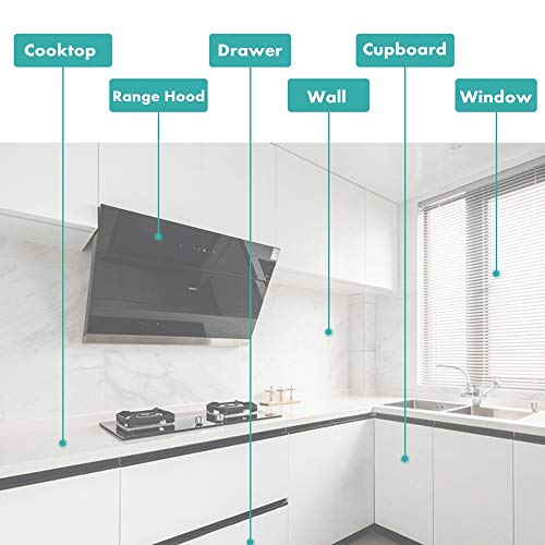 Ad Fresh Kitchen Foil Wallpaper Stainless Steel Contact Paper Kitchen Oil Proof Waterproof Sticker (60cm x 2m) - Image 5
