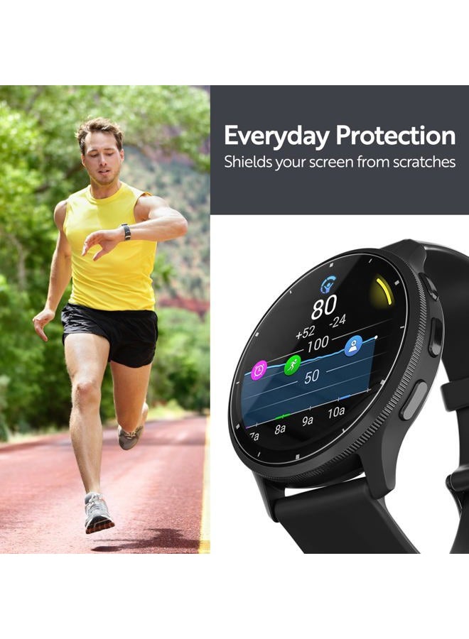 ArmorSuit 6 عبوات لحماية شاشة Garmin Venu 3 (45 مم) فيلم عسكري شفاف HD - صنع في الولايات المتحدة الأمريكية - Image 3