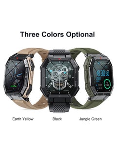 Lemfo K55 Outdoor Smart Sports Watch 1.85'' IPS Full-Touch Screen Sturdy Body BT Call 24 Sports Modes Black  - Image 4