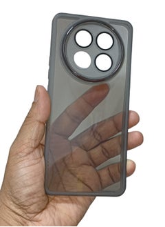 Generic Case for Xiaomi Redmi Note 14 Pro, Ultra Slim Fit Soft TPU Corner Bumper Airbag Drop Protection Shockproof Anti-Scratch Crystal Phone Cover For Redmi Note 14 Pro Transparent Grey  - Image 4