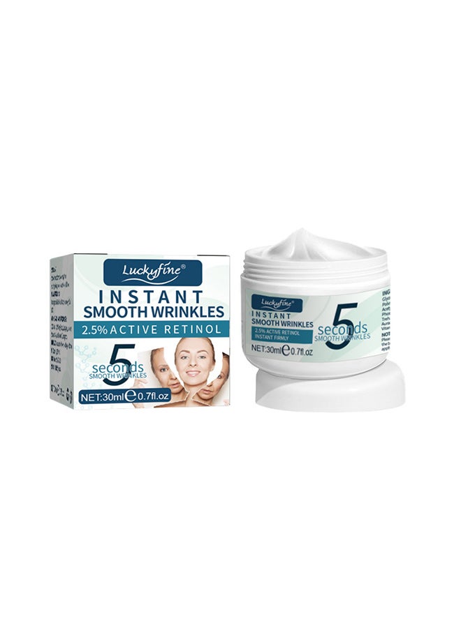 LUCKYFINE Retinol Face Cream, Smooth Wrinkles and Firm Skin Hydrates, Moisturizes and Nourishes - Image 1