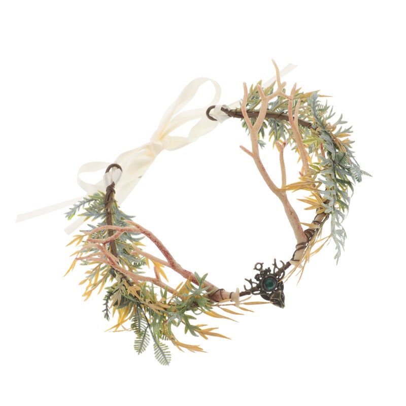 Fairy Antler - Renaissance Costume Headpiece For Women Elven Circlet Deer Horn Cosplay Photo Prop For Festival Fairy - Image 3