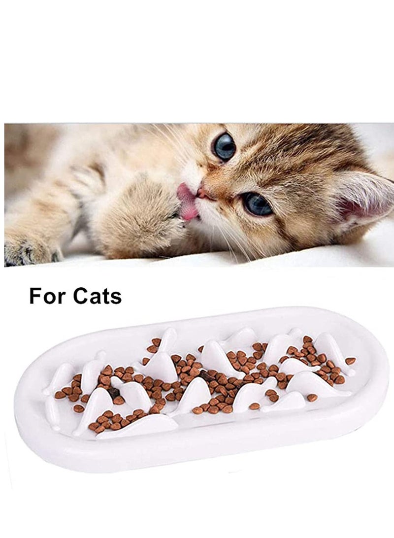 Excefore Upgraded Slow Feeder Cat Bowls, Fun Pet Feeder Bowl Stopper, Interactive Bloat Stop Cat Feeder, Durable and Prevents Obesity Improves Digestion Pet Bowl - Image 3