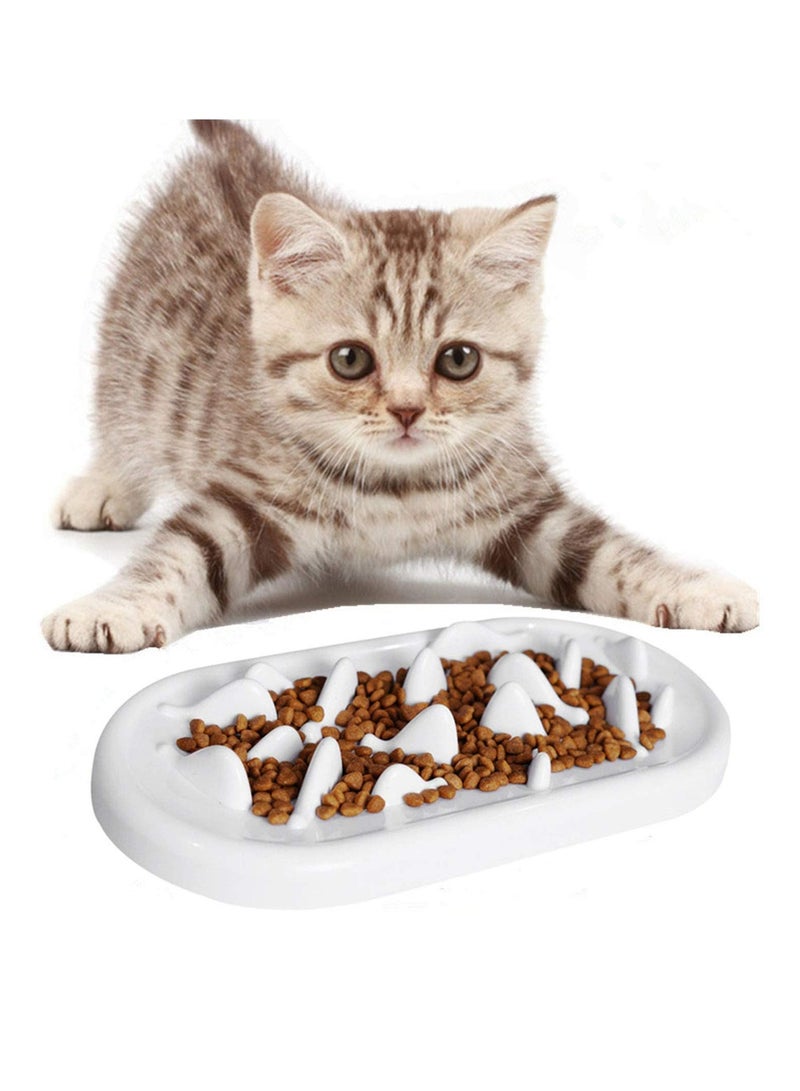 Excefore Upgraded Slow Feeder Cat Bowls, Fun Pet Feeder Bowl Stopper, Interactive Bloat Stop Cat Feeder, Durable and Prevents Obesity Improves Digestion Pet Bowl - Image 1