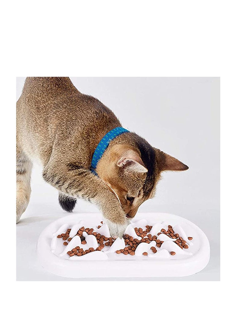 Excefore Upgraded Slow Feeder Cat Bowls, Fun Pet Feeder Bowl Stopper, Interactive Bloat Stop Cat Feeder, Durable and Prevents Obesity Improves Digestion Pet Bowl - Image 2